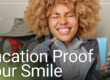 Woman smiling